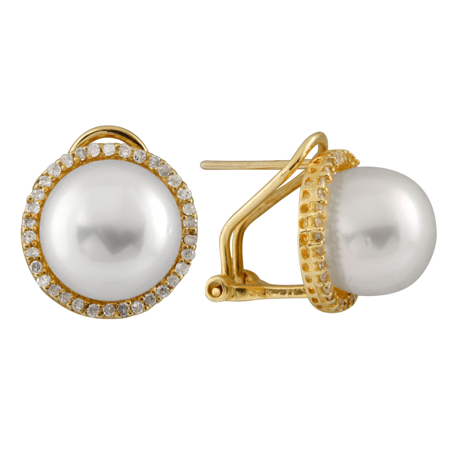 18k Gold earrings